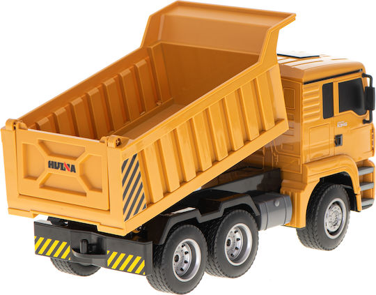 Camion Interactiv Idealstore Dimensiuni 28 X 11 X 14 Cm Iluminare LED Anvelope din Cauciuc Încărcare USB Telecomandă Buton Basculant Scară 1:18 O Modalitate Excelentă de a Deveni un Mic Constructor