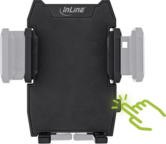 InLine Auto Handyhalterung mit verstellbaren Haken Schwarz