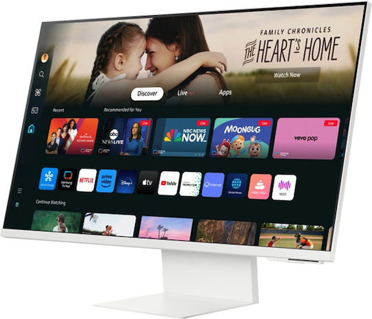 Samsung M8 M80F VA HDR Smart Monitor 32" 4K 3840x2160 with Response Time 4ms GTG White
