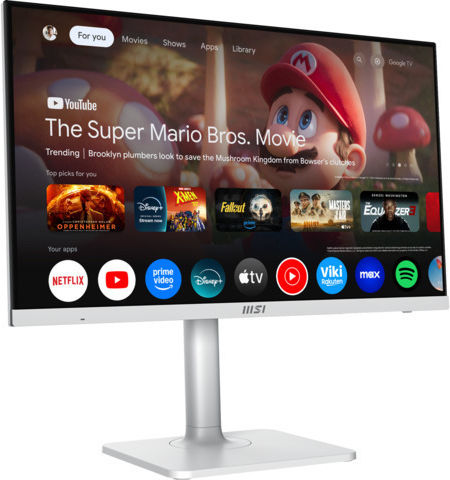 MSI Modern MD272UPSW IPS HDR Monitor 27" 4K 3840x2160 With Response Time 4ms GTG White