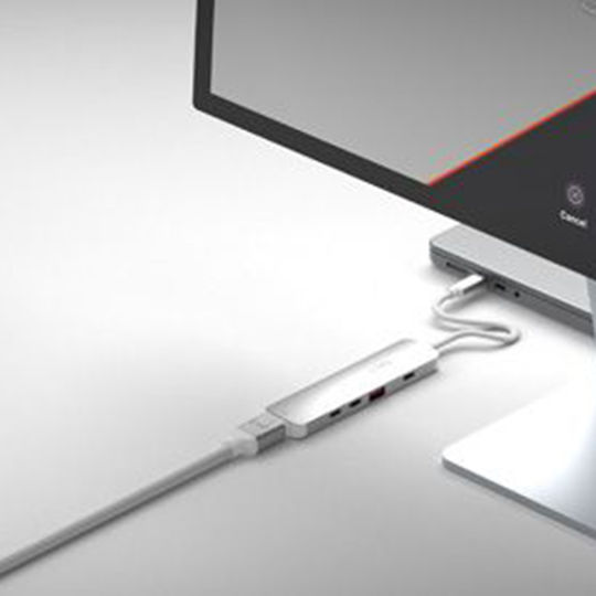 LinQ 5in1 PRO USB-C Docking Station with HDMI 4K PD White