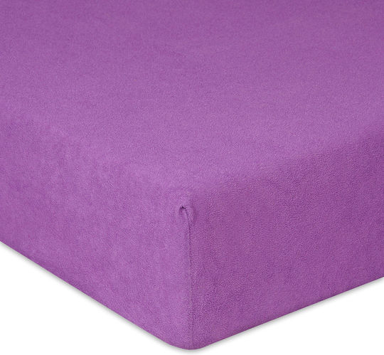 Matex Μονό 100x200+20εκ. με Λάστιχο C.purple_22 Matex Μονό 100x200+20εκ. με Λάστιχο C.purple_22