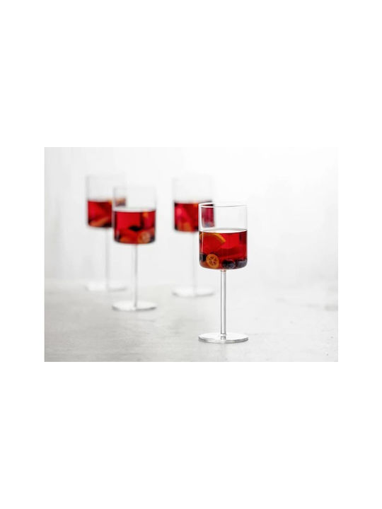 Schott Zwiesel Set of Glasses for White and Red Wine made of Glass Stemmed 440ml 4pcs