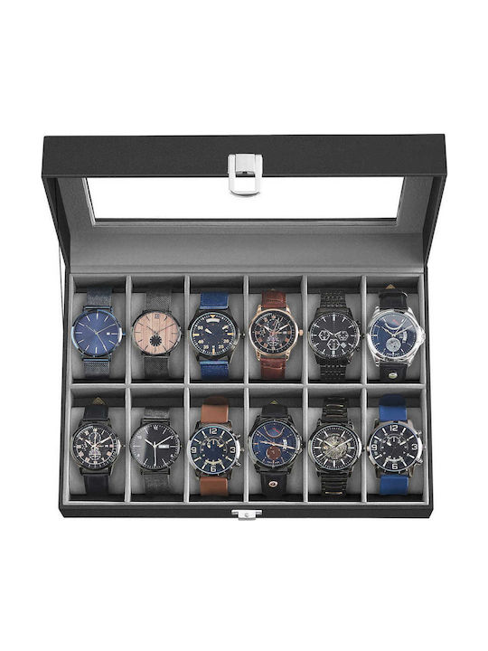 Watch Box 12 Jwb12 Black