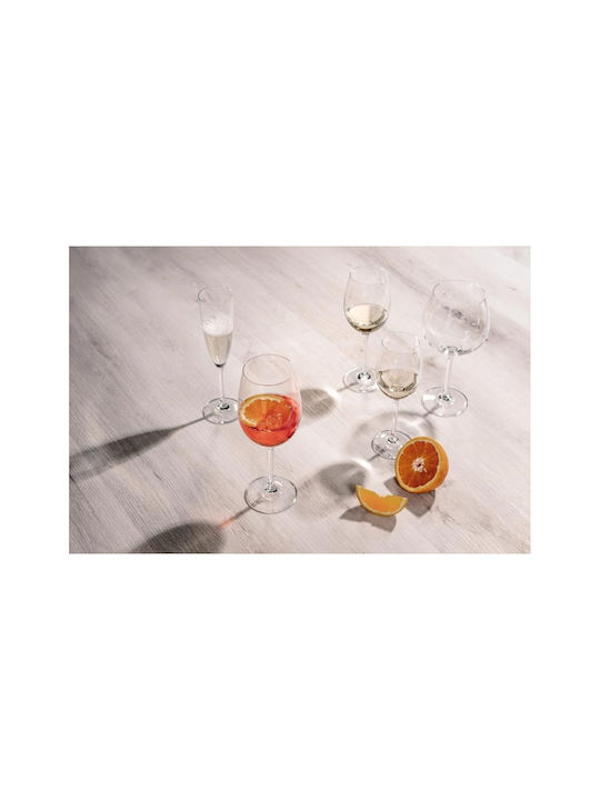 Lumarko Set Gläser Champagner aus Glas Mit Stiel 210ml 6Stück