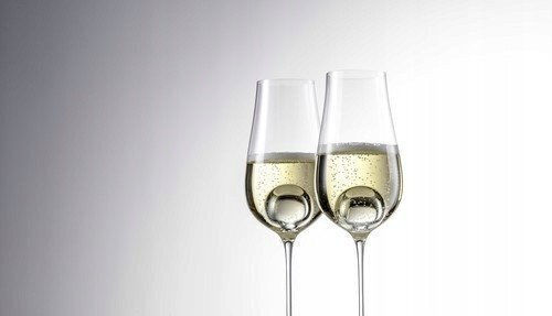 Zwiesel Glas Set of Glasses Champagne made of Glass Stemmed 331ml 2pcs