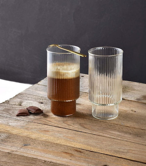 Lumarko Glass Set from Glass 400ml 4 Pieces