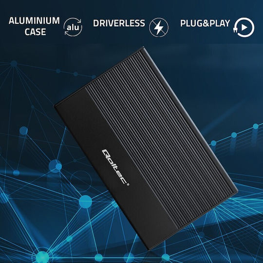 Qoltec 52277 Θήκη Προστασίας Μαύρη