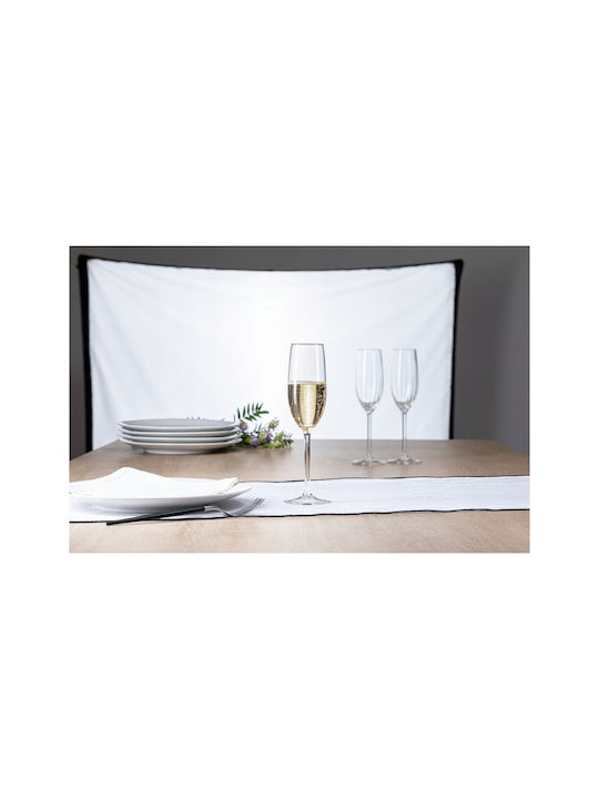 Secret de Gourmet Set of Glasses Champagne made of Glass Stemmed 210ml 6pcs
