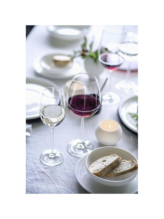 Lumarko Set Gläser Wasser aus Glas Mit Stiel 613ml 4Stück
