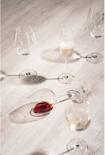 Lumarko Glass for White Wine made of Glass in White Color Goblet 613ml