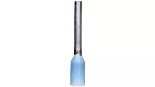 Insulation Sleeve Te 0.25/8 100pcs Blue Erko