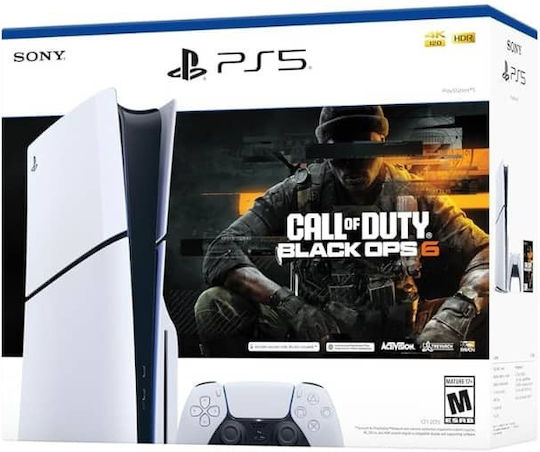 Sony PlayStation 5 Slim 1TB Call of Duty: Black Ops 6 (Official Bundle)