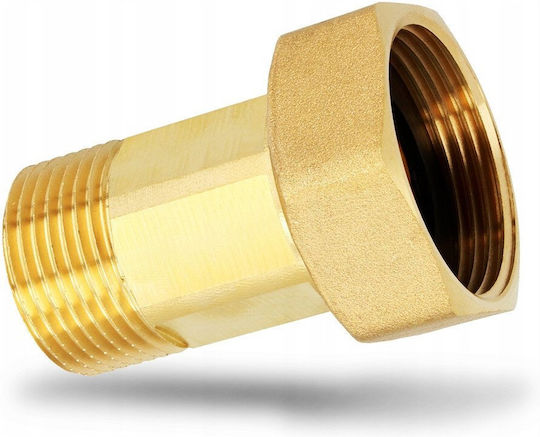 Diamond Ρακόρ Σύνδεσης Σωλήνα Ορειχάλκινο 1/4" 1mm