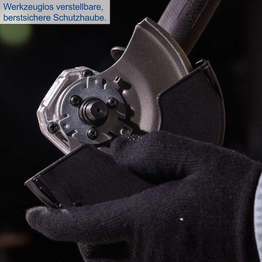 Scheppach BC-AG125-X Τροχός 125mm Μπαταρίας Brushless με Ρύθμιση Στροφών 20V Solo