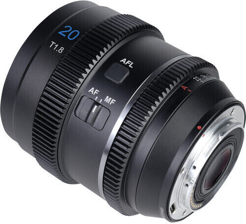 Sirui Full Frame Φωτογραφικός Φακός 20mm T1.8 1.33X S35 AF Σταθερός για Sony E Mount Μαύρος