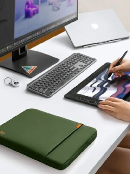 Tech-Protect Defender Τσάντα για Laptop 14" σε Πράσινο χρώμα