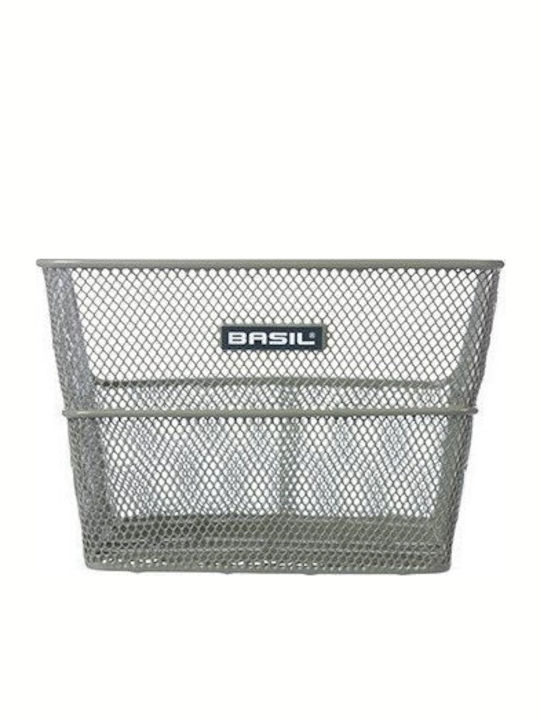 Basil Cento Steel Rear Rack Basket Olive Green New