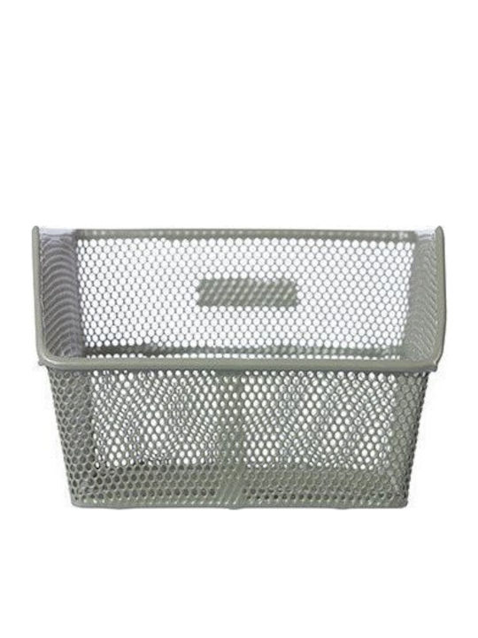 Basil Cento Steel Rear Rack Basket Olive Green New