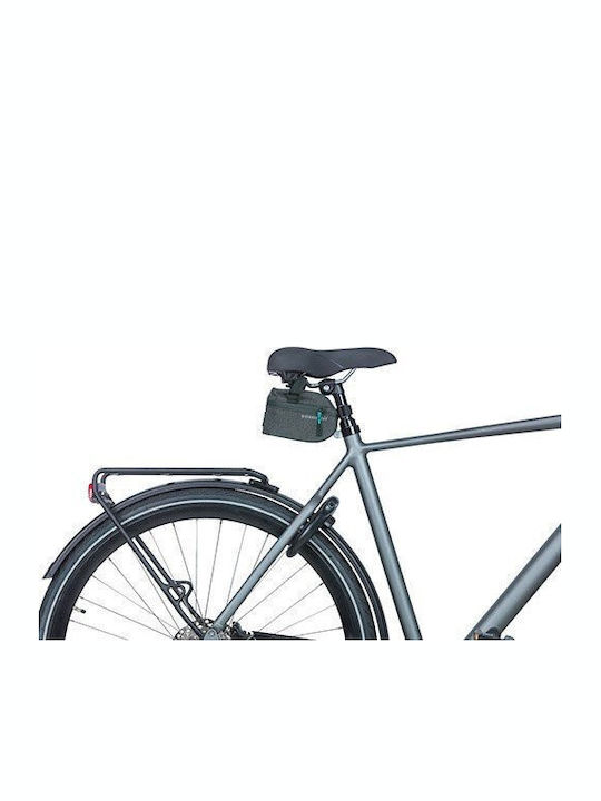 Basil Discovery 365d Frame Bag M 1l Saddle Bag Strap Mounting Waterproof Black Melee New 2024