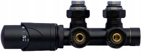 Tully Kombiniertes Thermostat-Set Schwarz Tztz C