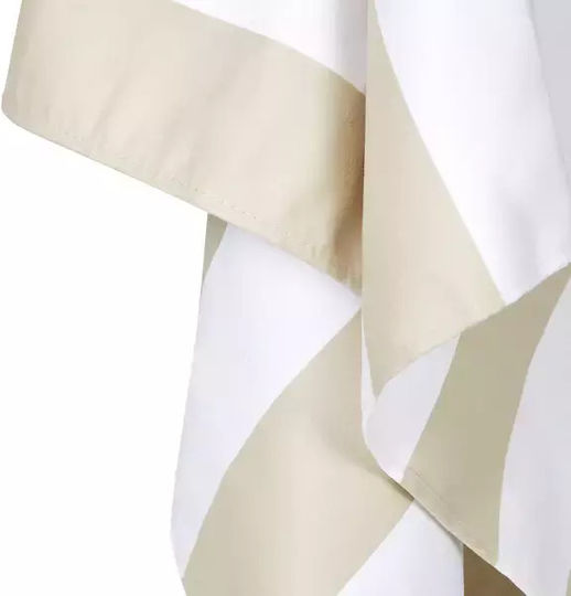 Dock & Bay Quick Dry XL Πετσέτα Microfiber Σώματος σε Θήκη Μπεζ 200x90εκ.