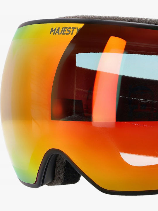 Force Spherical Xenon Hd Goggles Red Garnet Xenon Hd Rose Revo Black