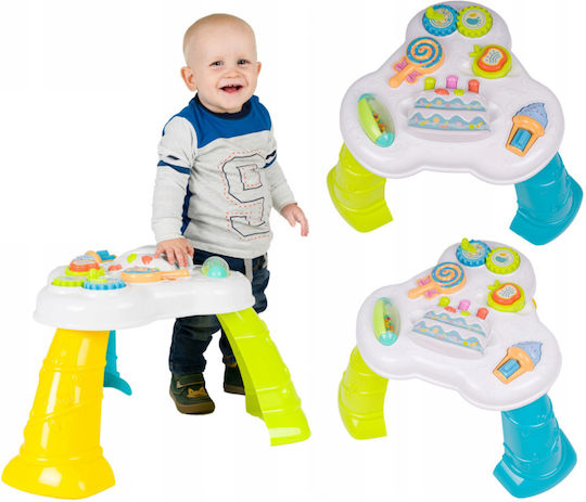 Centru de Activități Interactiv Multicolor Idealstore Masă de Tort Echipată cu Diverse Jucării Sunete Lumini