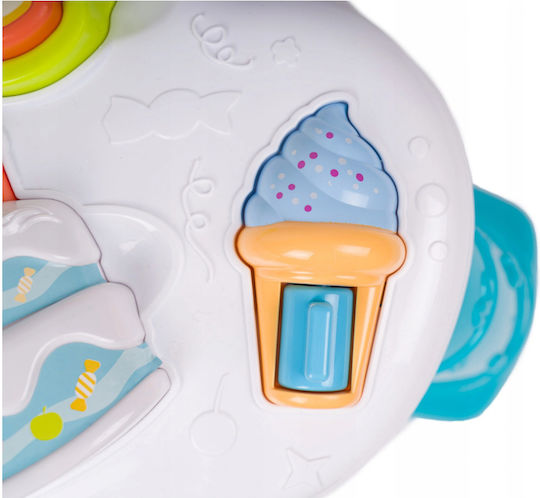 Centru de Activități Interactiv Multicolor Idealstore Masă de Tort Echipată cu Diverse Jucării Sunete Lumini