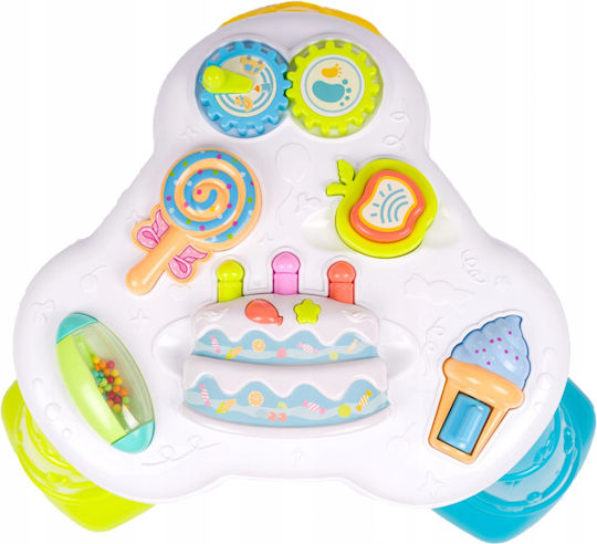 Centru de Activități Interactiv Multicolor Idealstore Masă de Tort Echipată cu Diverse Jucării Sunete Lumini