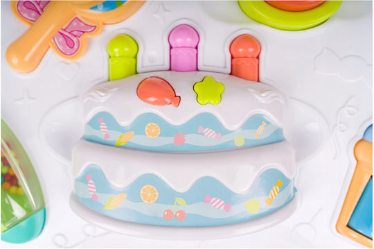 Centru de Activități Interactiv Multicolor Idealstore Masă de Tort Echipată cu Diverse Jucării Sunete Lumini