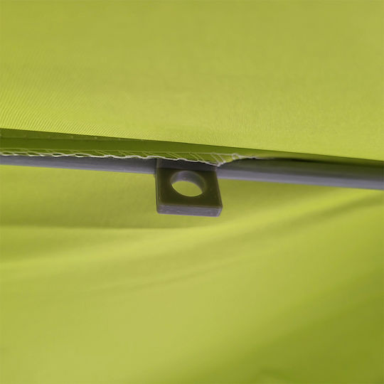 Summer Club Folding Beach Umbrella Diameter 2m Green