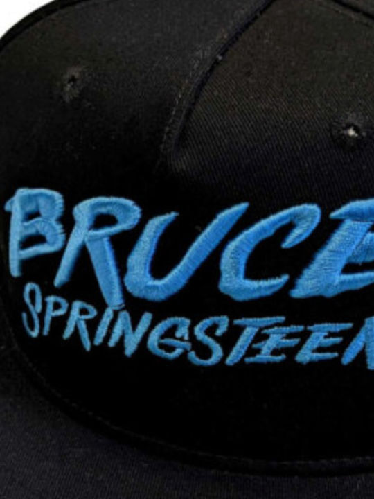 Καπέλο Bruce Springsteen River Logo Snapback Cap Black Springsbcap02b