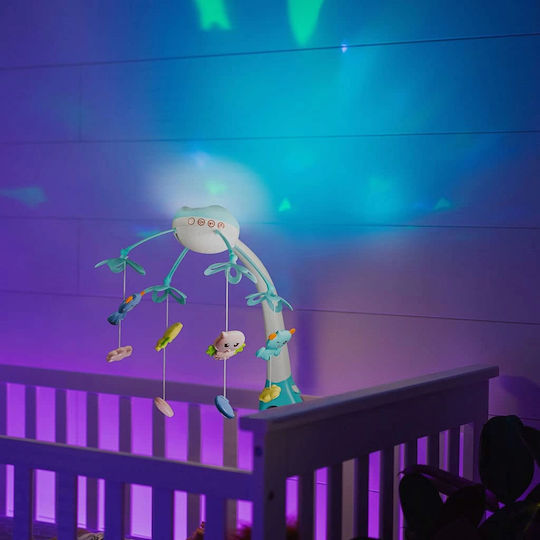 Mobile für Kinderbett mit Musik und Rotation Kissbaby Go Kart für 0++ Monate