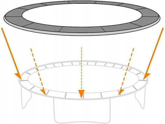 Tok10 Spring Cover Trampoline 10ft Color