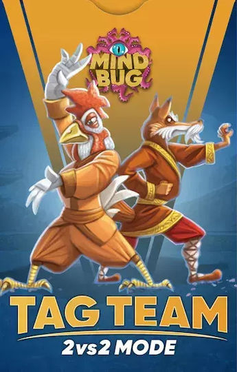 Brettspiel Mindbug 2vs2: Tag Team Pack für 4 Spieler 8+ Jahre (EN) Nerdlab Games