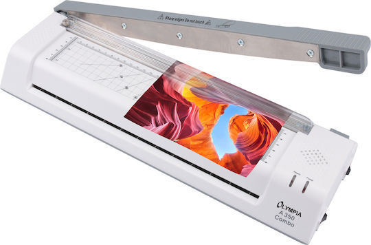 Olympia Laminator A 350 Combo Desktop for A3 125 Microns with Cutter