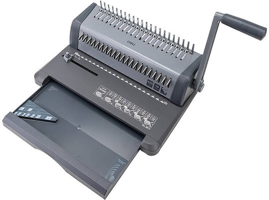 Deli Spiral Bookbinding Machine E3873 For Binding Max 18 Sheets 3873