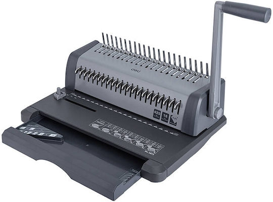Deli Spiral Bookbinding Machine E3873 For Binding Max 18 Sheets 3873