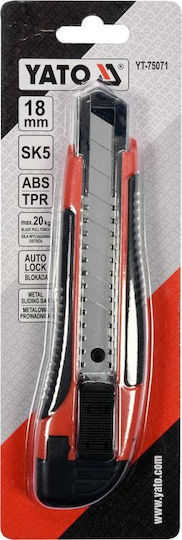 Yato Folding Knife with Blade Width 18mm