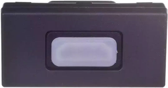 Kontakt-Simon Πρίζα HDMI σε Γκρι χρώμα K129B/14
