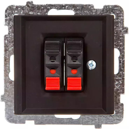Ospel Socket Speakers in Black color GG-2R/m/33