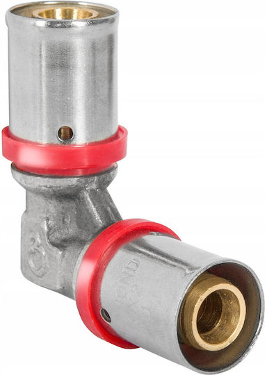 Diamond Cot Dublu Presat Cot Pex-al-pex Alamă 20x20 Fzz-006.20x20.kol-2