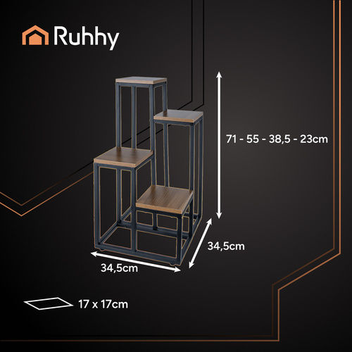 Ruhhy Pot Stand Metal
