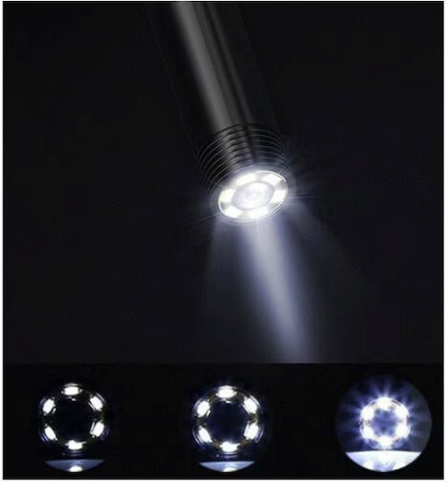 Cameră Endoscop Inspecție Idealstore Ecran LCD HD 4.3" Full HD Clasic Vârf Cârlig Magnet Oglindă 3 Moduri de Iluminare 6 LED-uri Incorporate Cablu 5m Impermeabil IP67