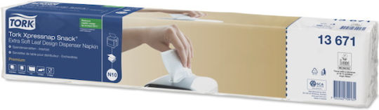 Tork Xpressnap Napkin 2-Ply White 21.3x21.3cm 100pcs 40pcs