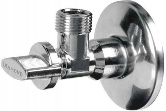 Diamond Βάνα / Διακόπτης Γωνιακός 1/2"x1/2"