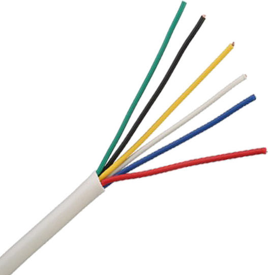 Lucas Καλώδιο Συναγερμού με Διατομή 6x0.22mm²