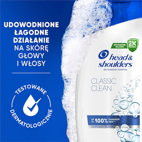 Head & Shoulders Classic Shampoos against Dandruff 800ml