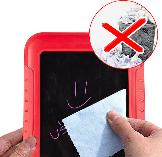 Magic Pad LCD Grafiktablett Idealstore Abmessungen 25,5 x 19,5 cm Multitasking Mehrfarbige Blinklichter Farbige Stifte 30 Vorlagen Tablet-Ständer Bildschirmreiniger